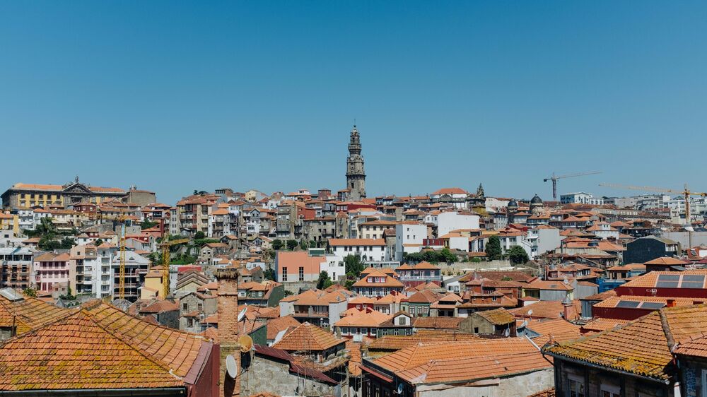 porto cidade ruas casas predios