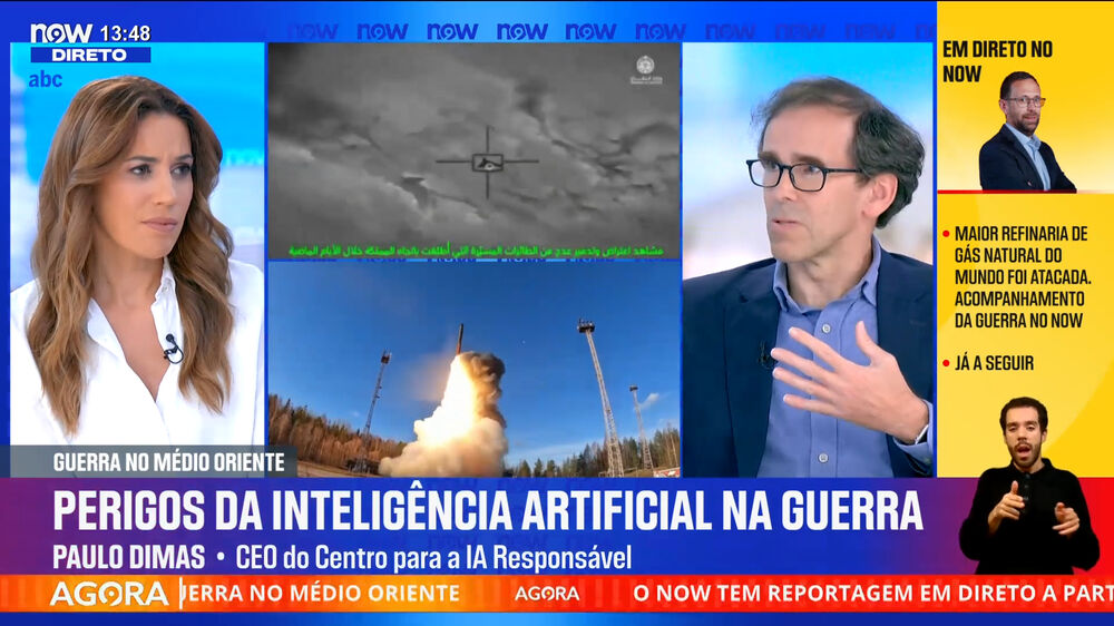 «Maior risco para a tecnologia humana é o uso de inteligência artificial em cenários de guerra» 