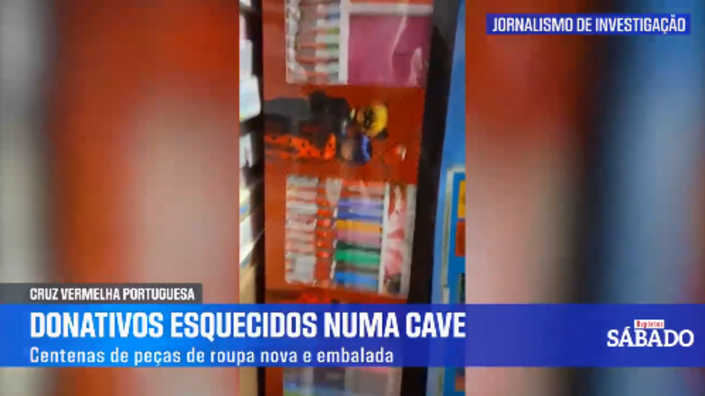 Repórter Sábado | Temporada 3 | Ep.21 | Centenas de donativos fechados em cave no centro humanitário da Cruz Vermelha no Cartaxo 