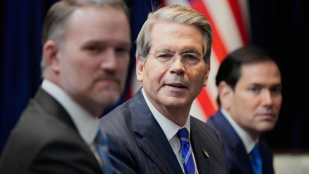 Secretário do Tesouro norte-americano, Scott Bessent