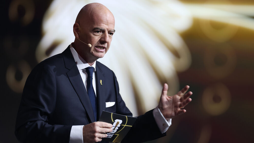 Gianni Infantino anunciou que a gala do prémio The Best em 2026 será realizada no Dubai