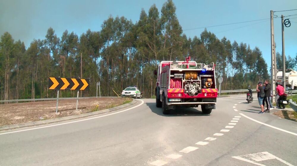 Incêndios: A1 reaberta nos dois sentidos em Aveiro