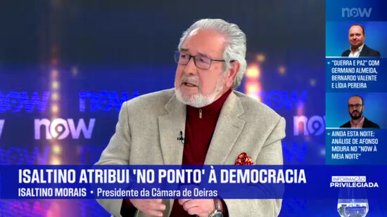 Isaltino no NOW | 13 de fevereiro