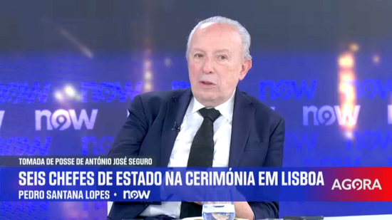 'O 'exclusivo laranja' acabou e só isso é uma mudança grande', destaca Pedro Santana Lopes