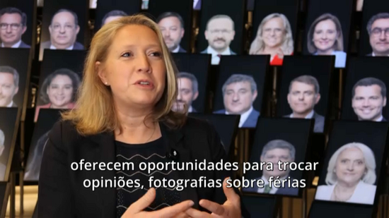 Veja aqui a entrevista completa de Germano Almeida à porta-voz do Parlamento Europeu Delphine Collard