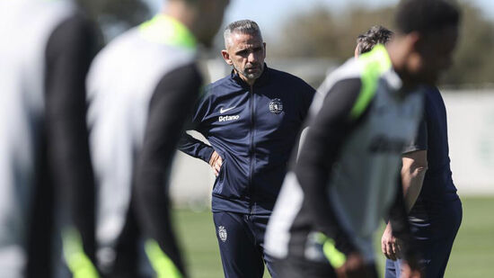 Baixa de peso no Sporting no último treino antes da receção ao Bodo/Glimt 