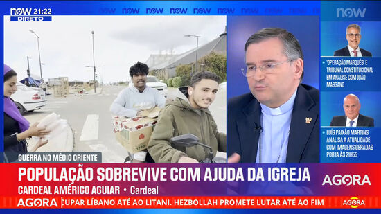 'Líbano é um caso de estudo de convivência pacífica entre várias religiões', diz D. Américo Aguiar