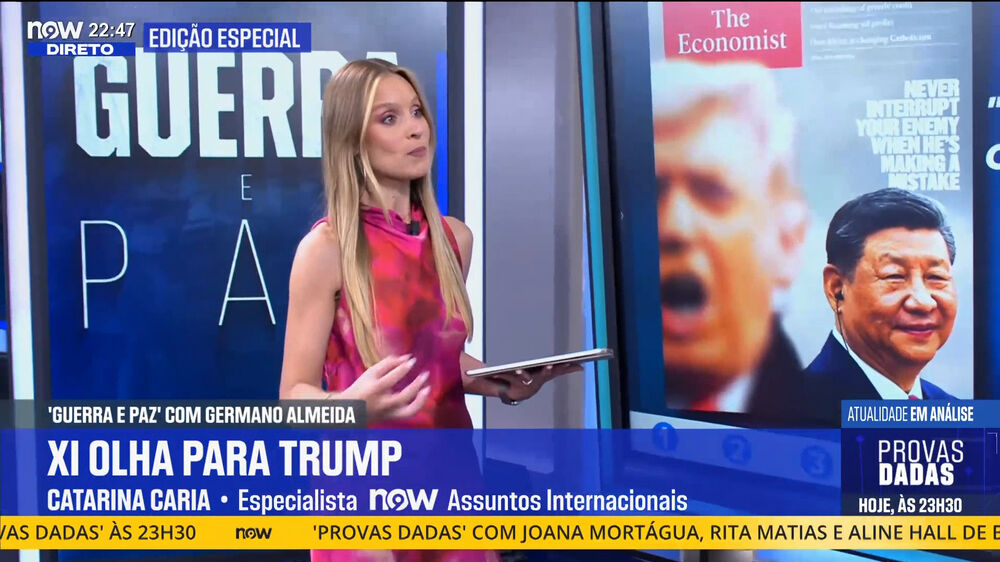 “China olha para este momento de Donald Trump como um grande erro para a América', diz Catarina Caria 