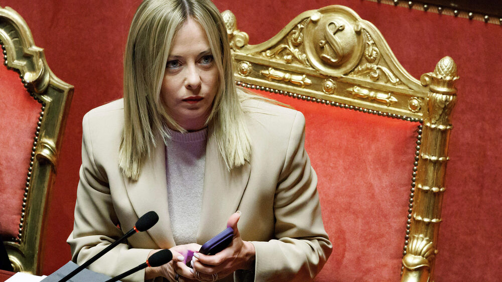 Primeira-ministra italiana, Giorgia Meloni