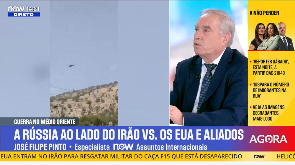 «Rússia está por trás de todo o esforço de guerra iraniano» 