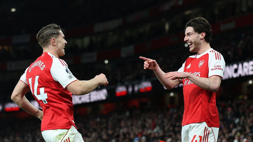 Declan Rice apoia Viktor Gyökeres