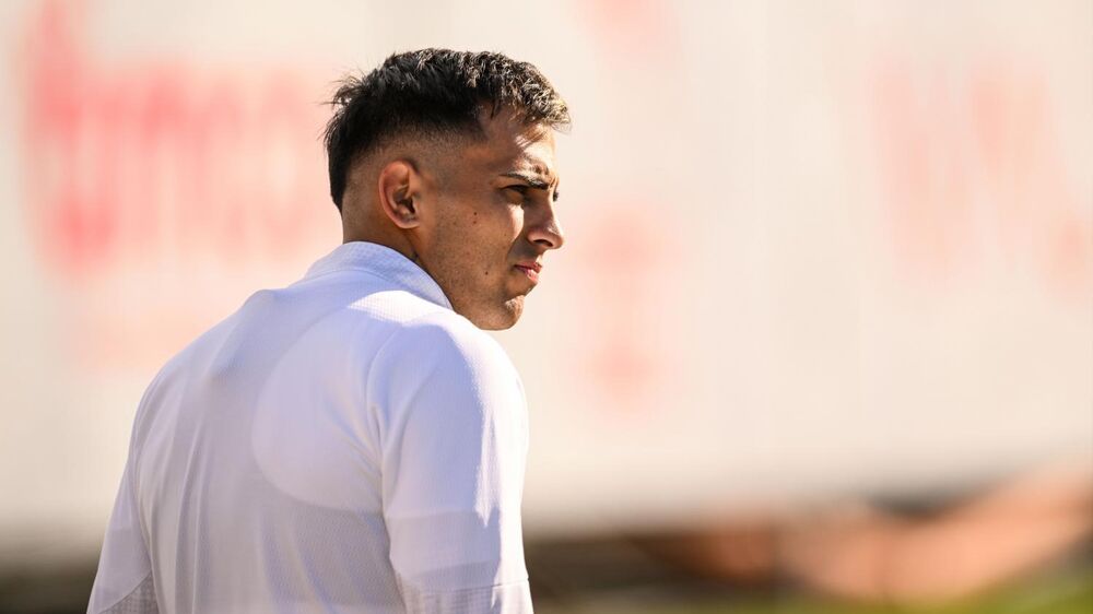 Zalazar, treino Sp. Braga