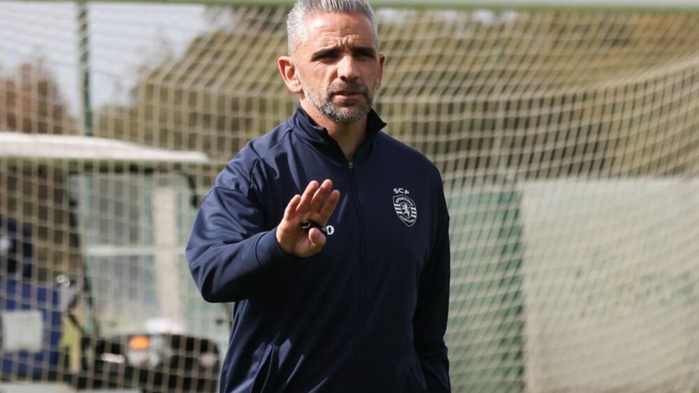 Rúben Amorim prepara o Sporting para o jogo com o Arsenal