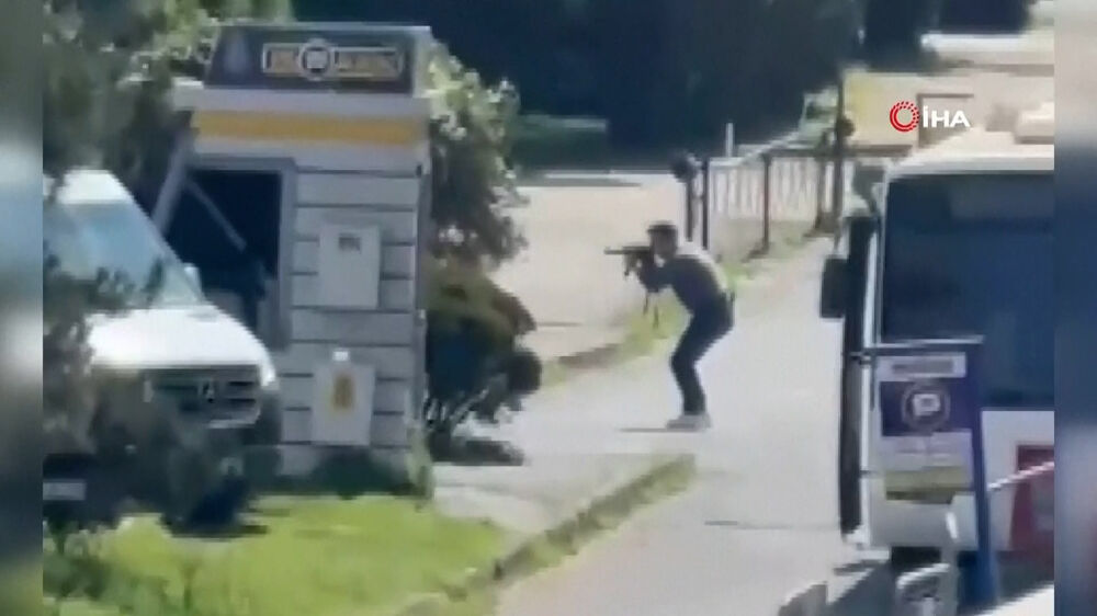 Reveladas novas imagens do tiroteio em frente ao consulado de Israel em Istambul