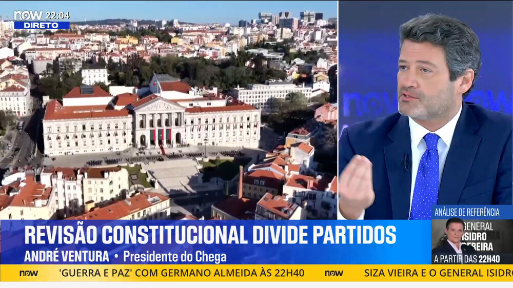 André Ventura: «Temos de começar um processo de limpeza das instituições» 