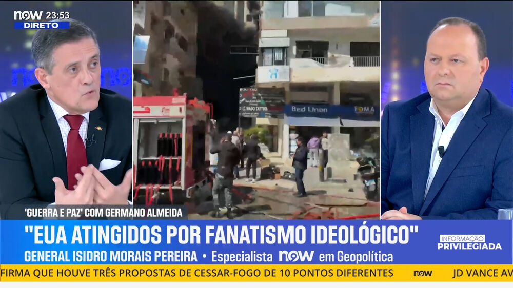 «Donald Trump cometeu um erro colossal» ao retirar-se do Irão: General Isidro de Morais Pereira 