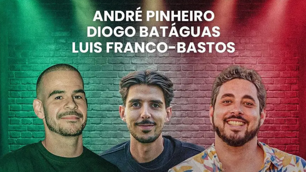 Humoristas André Pinheiro, Diogo Batáguas e Luís Franco-Bastos envolvidos em polémica com hino do México na Sport TV