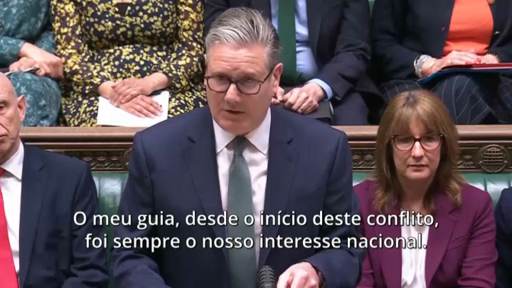 Starmer garante que Reino Unido irá manter-se fora da guerra no Médio Oriente 