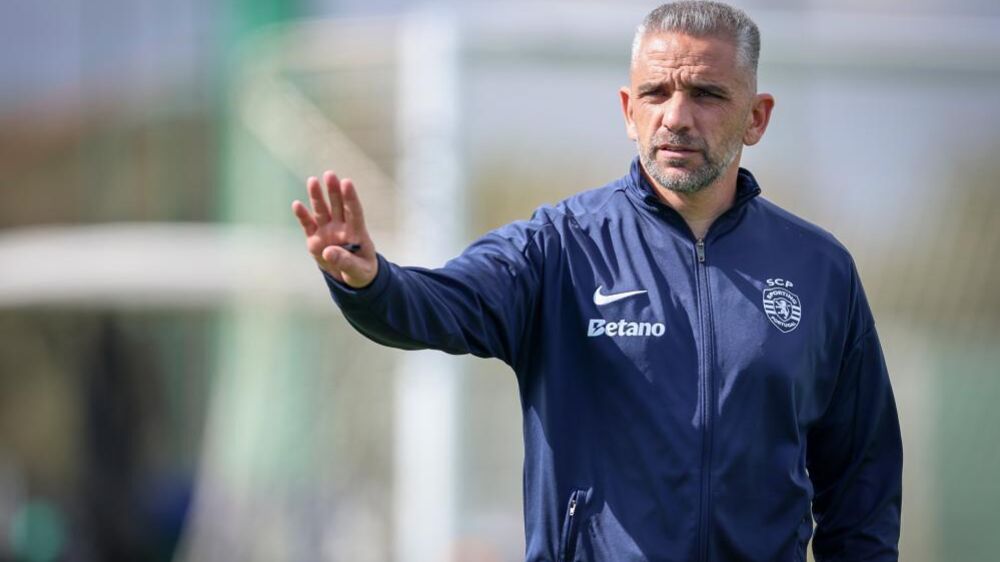 Rúben Amorim orienta o Sporting em Londres, na Liga dos Campeões