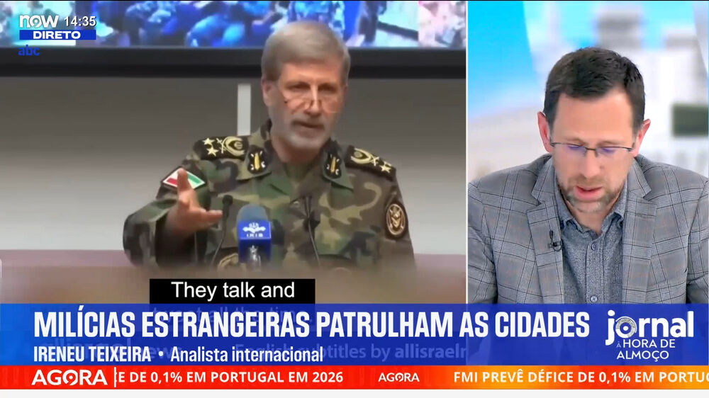 Irão: População «tem muito mais medo do regime do que das bombas que caem do céu»