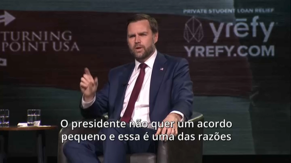 JD Vance afirma que Trump quer fazer um 'grande acordo' com Irão e promete trazer 'prosperidade económica' ao povo iraniano 