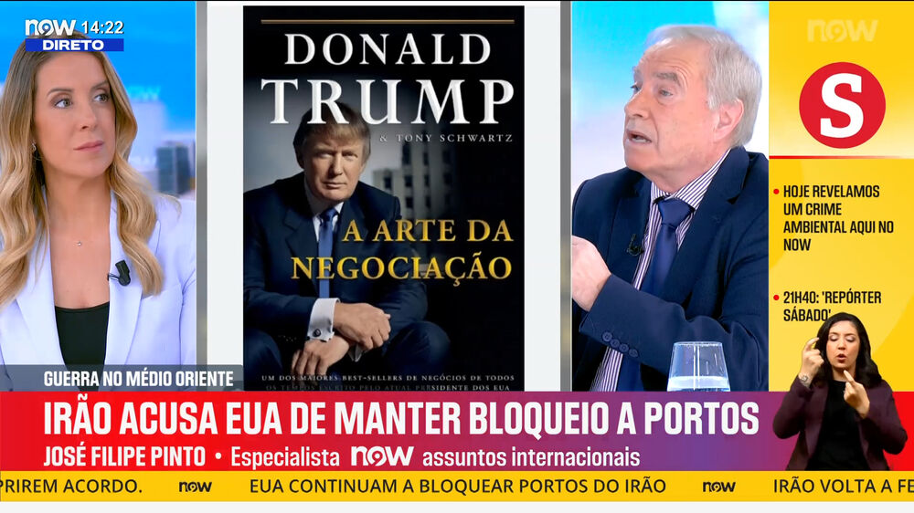 «O acaso não existe na política de Donald Trump»: José Filipe Pinto