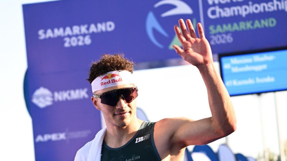 Vasco Vilaça vence etapa do Mundial de triatlo no Usbequistão