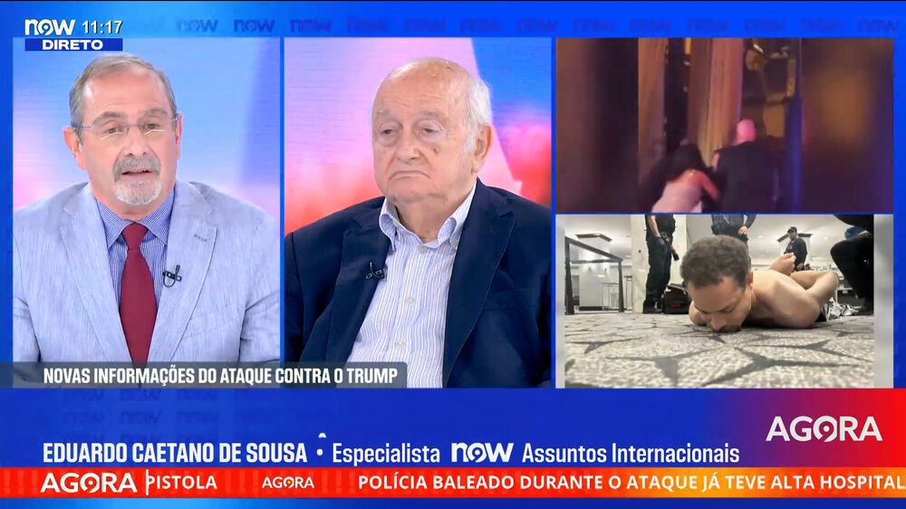 «Trump mostrar-se impávido, sereno, resistente e a olhar de frente é uma vantagem»