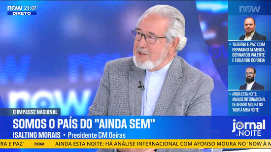 “Vivemos um período no nosso país em que parece que estamos sempre no ‘ainda sem’”, diz Isaltino Morais 