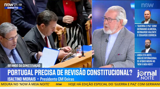 Isaltino Morais: Direita quer rever Constituição «ao sabor dos resultados eleitorais» 