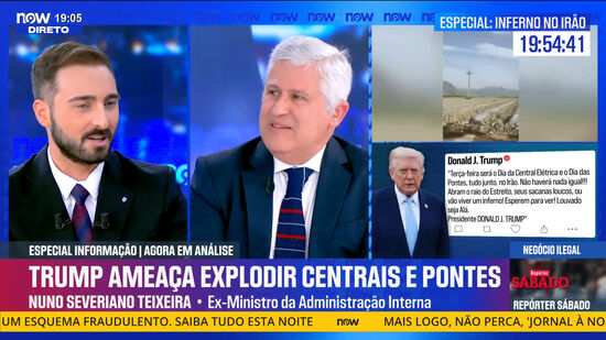 Mensagem de Trump e pressão ao Irão: «É uma linguagem que qualquer pessoa decente não usa»