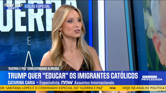 'Nem mesmo a religião está acima da forma de fazer política de Donald Trump', diz Catarina Caria