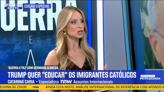 Donald Trump «está a cometer erros brutais»: Catarina Caria 