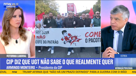 UGT decide se aprova lei laboral: «Nunca tantos dependeram de tão poucos»