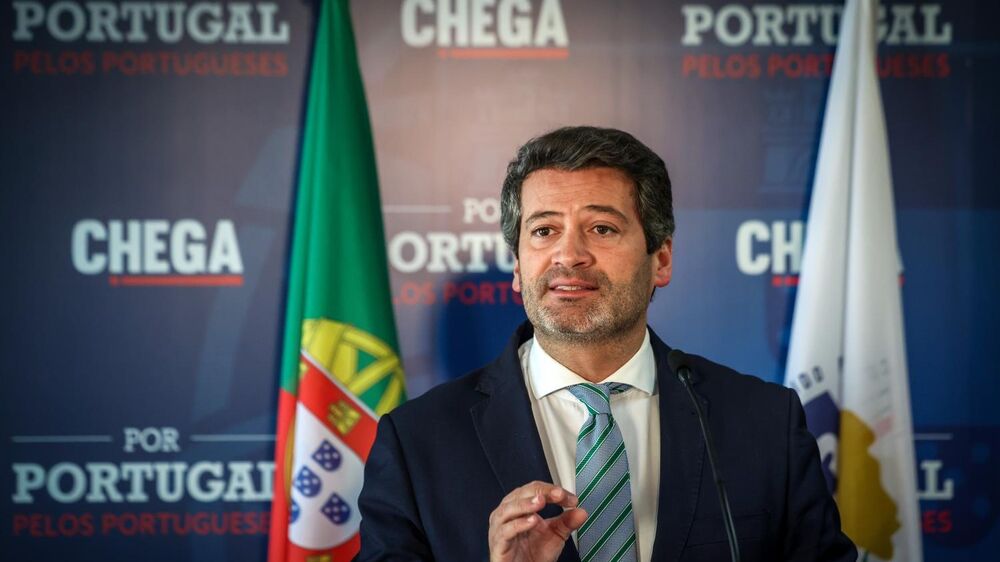 Líder do Chega, André Ventura