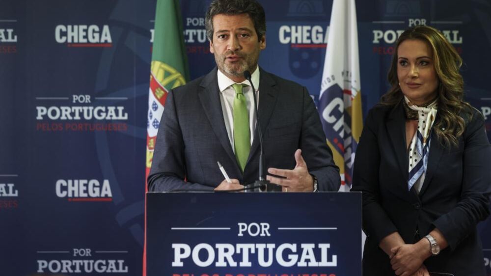 Líder do Chega, André Ventura