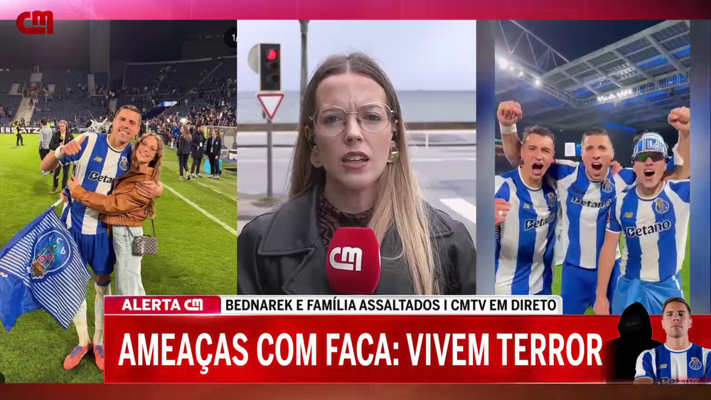 Tudo o que se sabe sobre o assalto com arma branca à casa de Bednarek no Porto