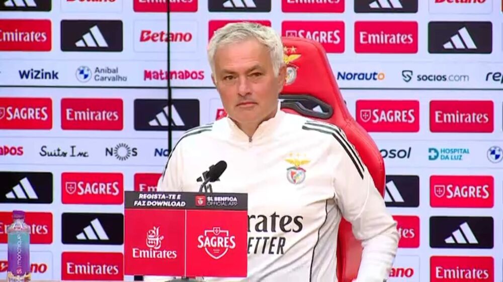 'Tive proposta de renovação do Benfica. Não quis ver, nem analisar': Mourinho faz revelação sobre futuro