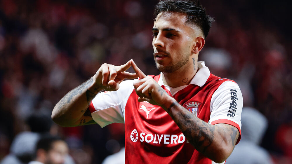 Zalazar tem cláusula de rescisão de 50 milhões de euros e contrato válido com os arsenalistas até 2028
