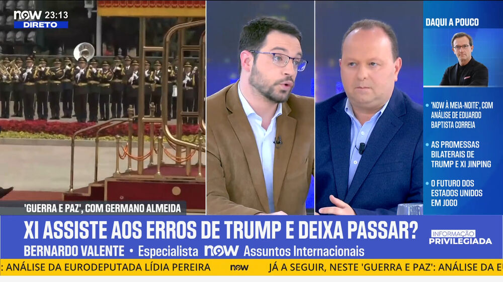 Trump tem «uma espécie de reverência» por Xi Jinping