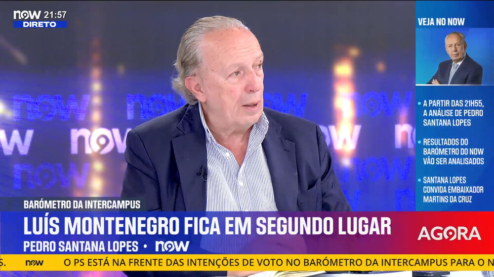 “Nestas alturas quem está no Governo não está na sua melhor forma em matéria de sondagens”, diz Pedro Santana Lopes 
