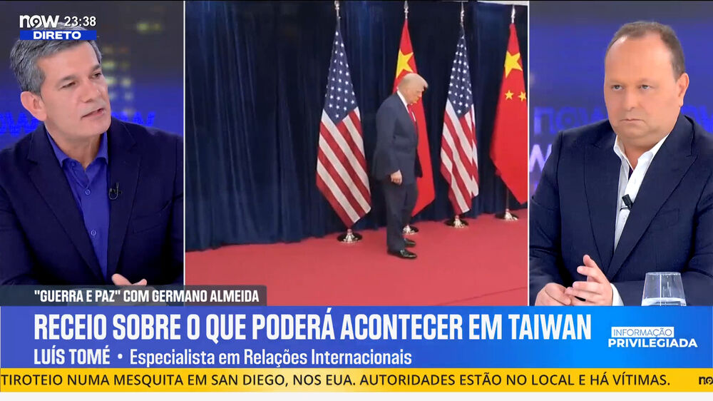 Visita de Trump à China foi “importante, mas sem surpresas”, diz Luís Tomé 