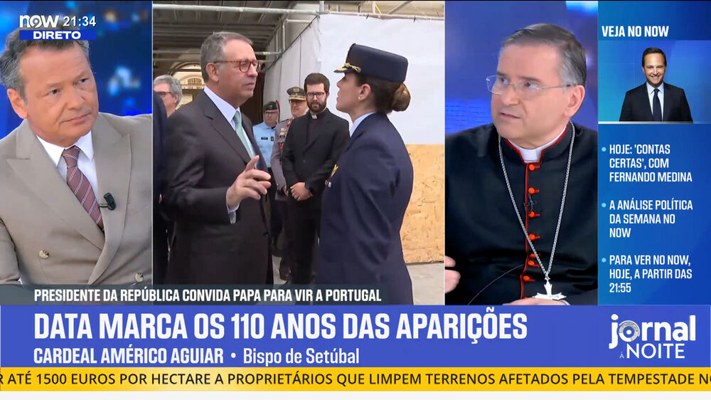 “Papa tem todo o gosto em vir a Fátima”, diz Cardeal D. Américo Aguiar 