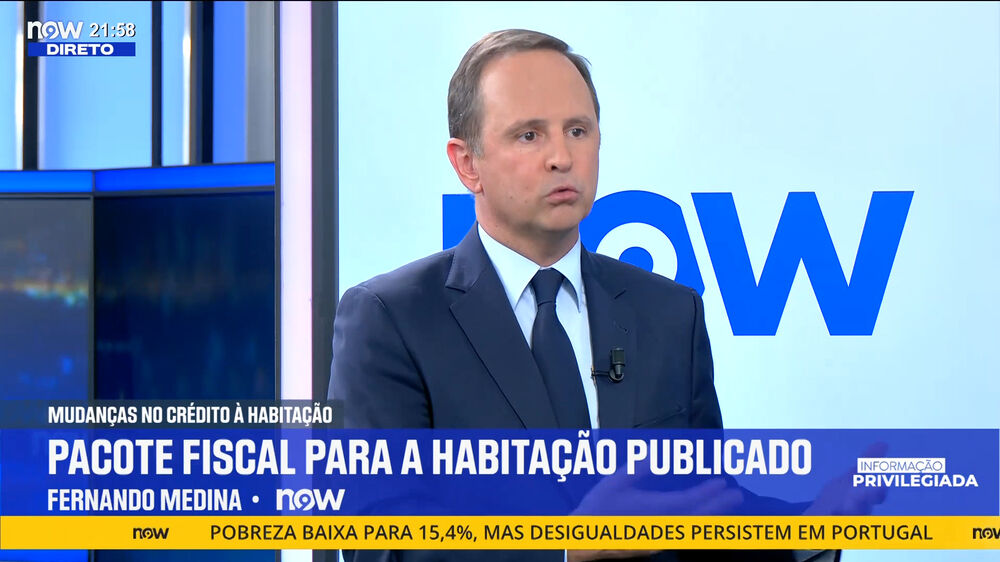 Redução da taxa de esforço 'dificulta acesso do crédito à habitação”, diz Fernando Medina 
