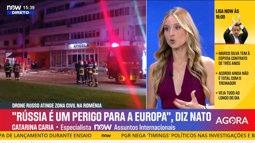 Guerra na Ucrânia «é uma ameaça muito clara para fragilizar a NATO»