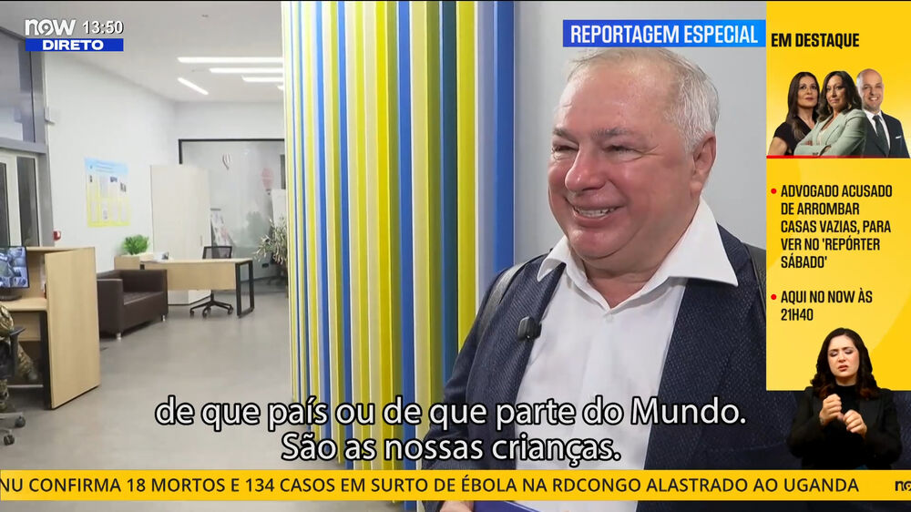NOW acompanhou grupo de mulheres e crianças da Ucrânia até Portugal