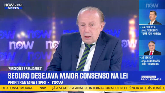 “Presidente da República quis fazer uma pequena demarcação”, diz Pedro Santana Lopes sobre lei da nacionalidade 