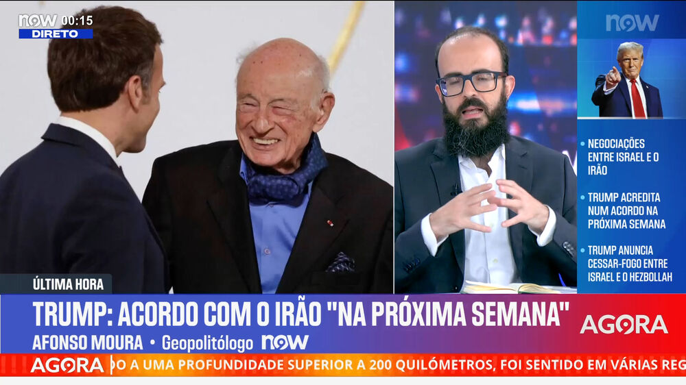 «América não é uma potência regional como o Irão. É uma potência global»