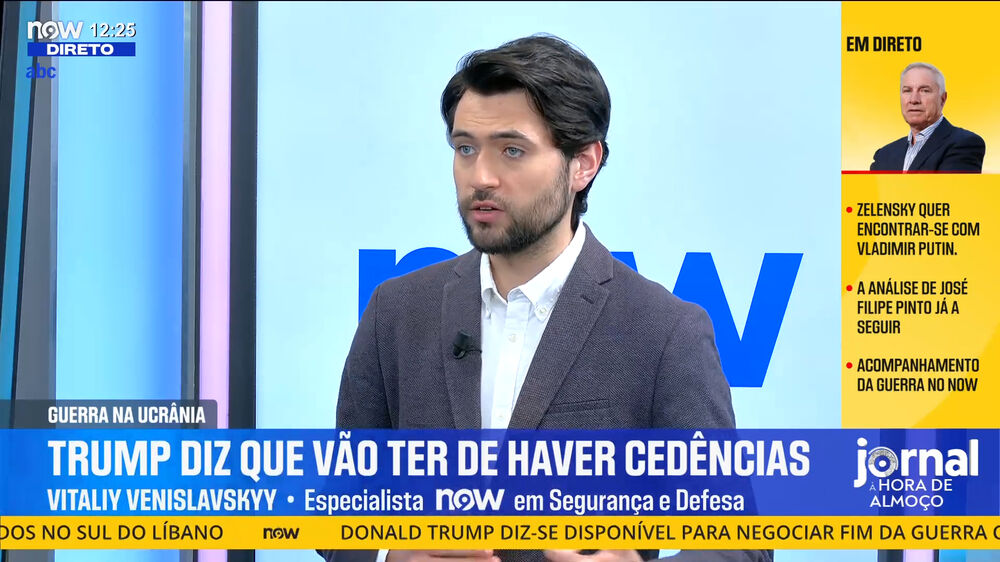 Carta de Zelensky a Putin «é sobre uma posição de força»
