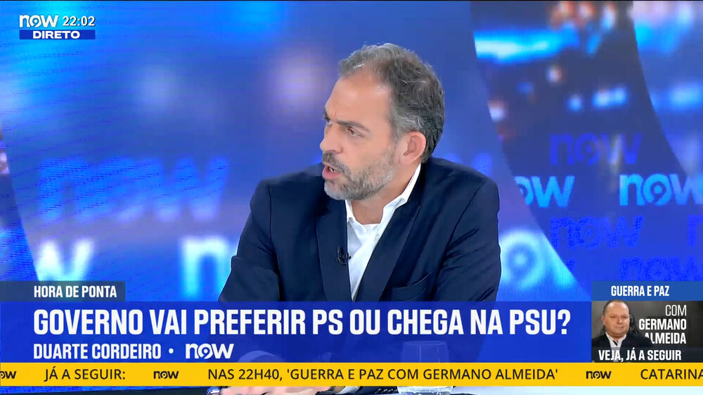 «Os apoios sociais em Portugal acabam por ter um peso abaixo daquilo que é a média europeia», diz Duarte Cordeiro em relação a PSU